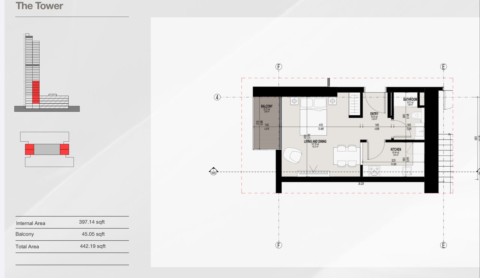 Floor Plan of Apartment 3